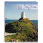album na zdjęcia kieszeniowy, pamiątka z wakacji, walia, latarnia morska na wyspie llandwyn