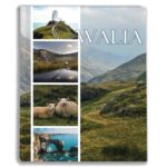 album na zdjęcia kieszeniowy, pamiątka z wakacji, walia, wielka brytania