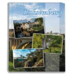 album na zdjęcia kieszeniowy, pamiątka z wakacji, luksemburg, europa