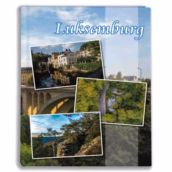 album na zdjęcia kieszeniowy, pamiątka z wakacji, luksemburg, europa