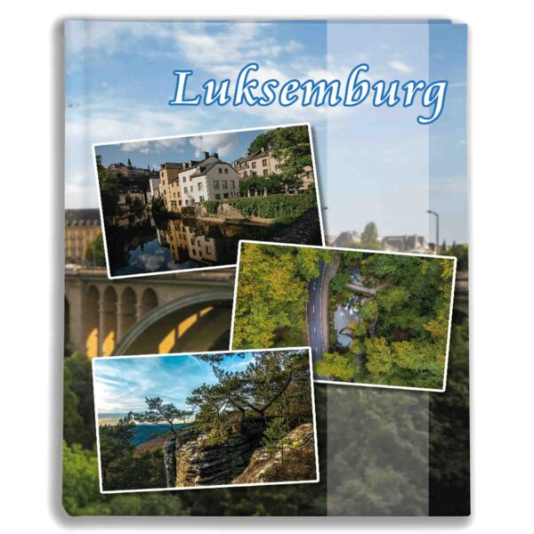 album na zdjęcia kieszeniowy, pamiątka z wakacji, luksemburg, europa