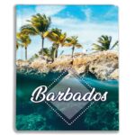 album na zdjęcia kieszeniowy, pamiątka z wakacji, barbados