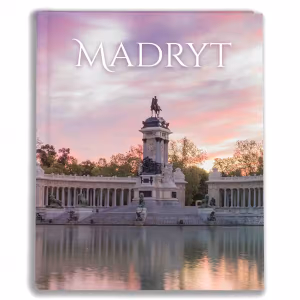 album na zdjęcia kieszeniowy, pamiątka z wakacji, madryt, hiszpania