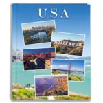 album na zdjęcia kieszeniowy, pamiątka z wakacji, hollywood, usa