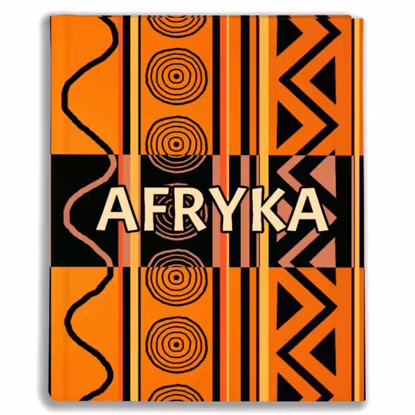 album na zdjęcia kieszeniowy, pamiątka z wakacji, afryka, wzór