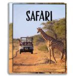 album na zdjęcia kieszeniowy, pamiątka z wakacji, afryka, safari