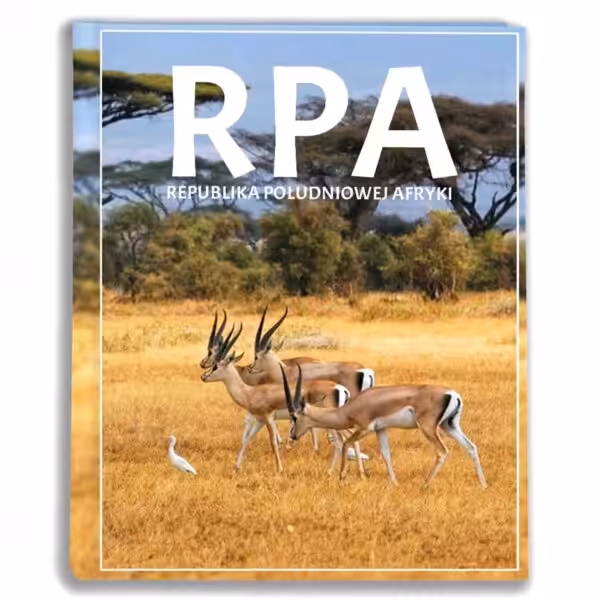 album na zdjęcia kieszeniowy, pamiątka z wakacji, afryka, rpa