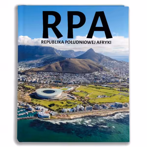 album na zdjęcia kieszeniowy, pamiątka z wakacji, afryka, rpa, kapsztad