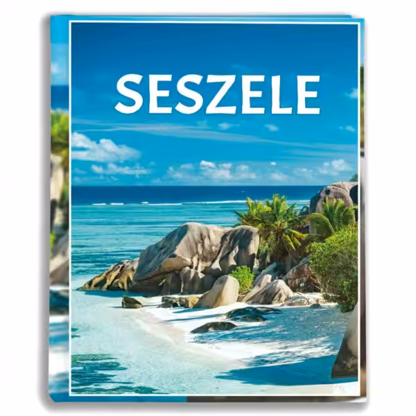 album na zdjęcia kieszeniowy, pamiątka z wakacji, afryka, seszele, victoria