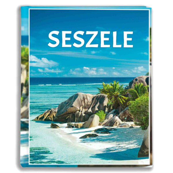 album na zdjęcia kieszeniowy, pamiątka z wakacji, afryka, seszele, victoria