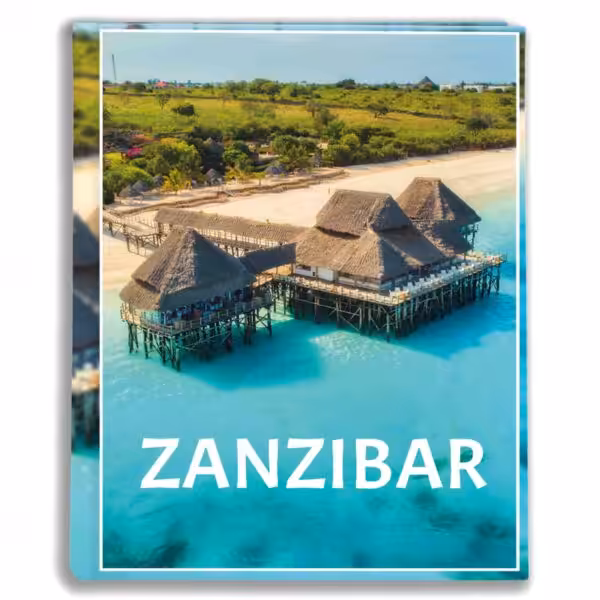 album na zdjęcia kieszeniowy, pamiątka z wakacji, afryka, zanzibar, ocean indyjski