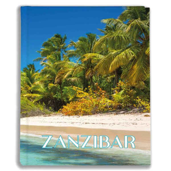 album na zdjęcia kieszeniowy, pamiątka z wakacji, afryka, zanzibar, wybrzeże