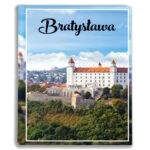 album na zdjęcia kieszeniowy, pamiątka z wakacji, europa, bratysława, słowacja