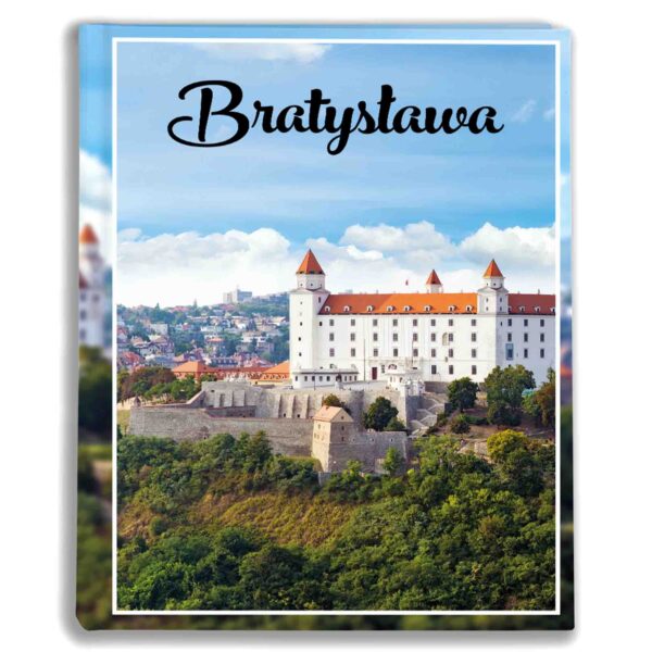 album na zdjęcia kieszeniowy, pamiątka z wakacji, europa, bratysława, słowacja
