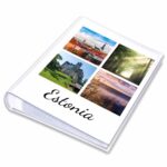 album na zdjęcia kieszeniowy, pamiątka z wakacji, europa, estonia