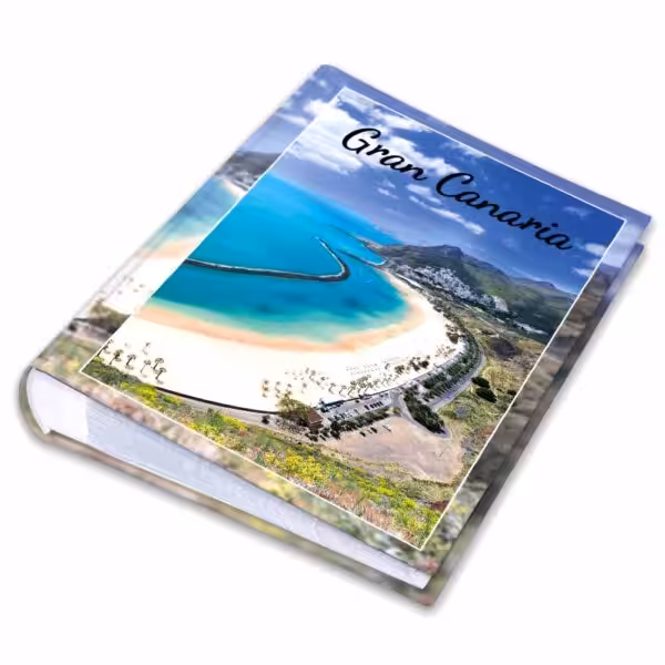 album na zdjęcia kieszeniowy, pamiątka z wakacji, gran canaria, hiszpania