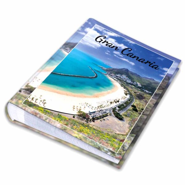 album na zdjęcia kieszeniowy, pamiątka z wakacji, gran canaria, hiszpania