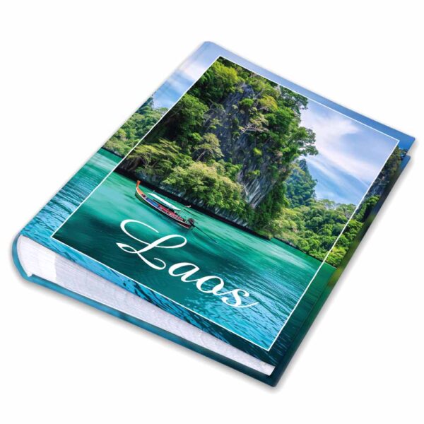 album na zdjęcia kieszeniowy, pamiątka, wakacje w laosie