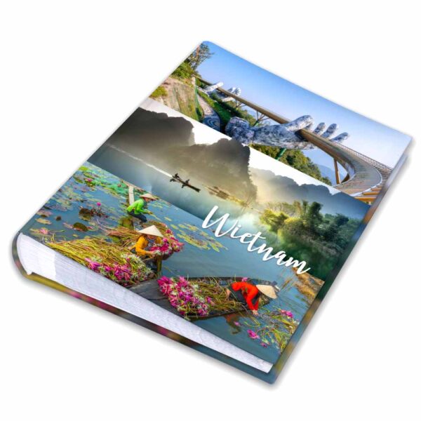 album na zdjęcia kieszeniowy, pamiątka z wakacji, wietnam, hanoi