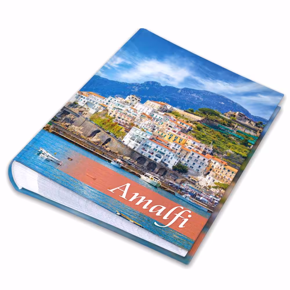 album na zdjęcia kieszeniowy, pamiątka z wakacji, amalfi, włochy