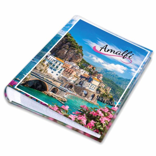 album na zdjęcia kieszeniowy, pamiątka z wakacji, włoskie amalfi