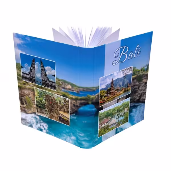 kieszeniowy album na zdjęcia, pamiątka z wakacji, bali, indonezja