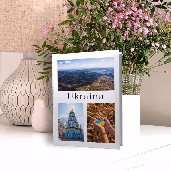 kieszeniowy album na zdjęcia, pamiątka z wakacji, ukraina