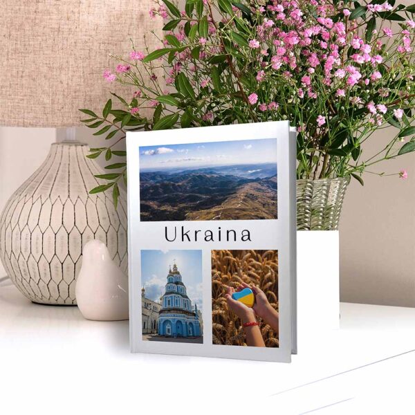 kieszeniowy album na zdjęcia, pamiątka z wakacji, ukraina
