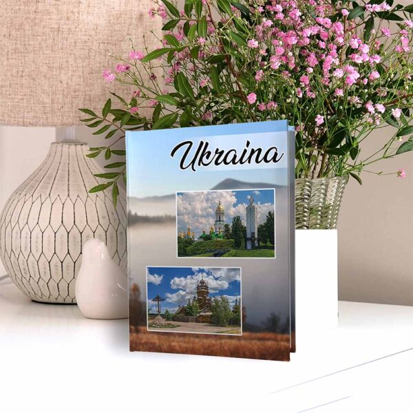 kieszeniowy album na zdjęcia, pamiątka z wakacji na ukrainie