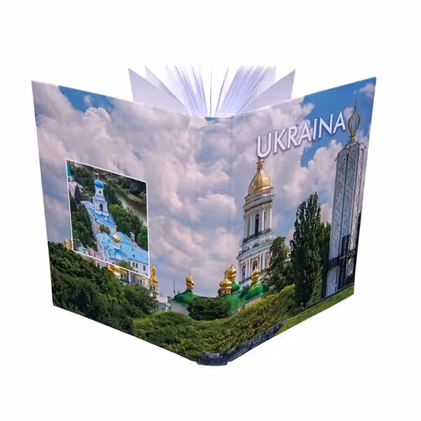 kieszeniowy album na zdjęcia, pamiątka z ukrainy