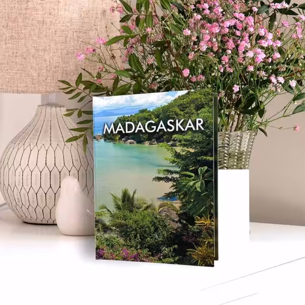 kieszeniowy album na zdjęcia, pamiątka z wakacji, madagaskar, afryka
