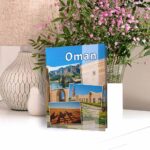 kieszeniowy album na zdjęcia, pamiątka z wakacji, półwysep arabski, oman, maskat
