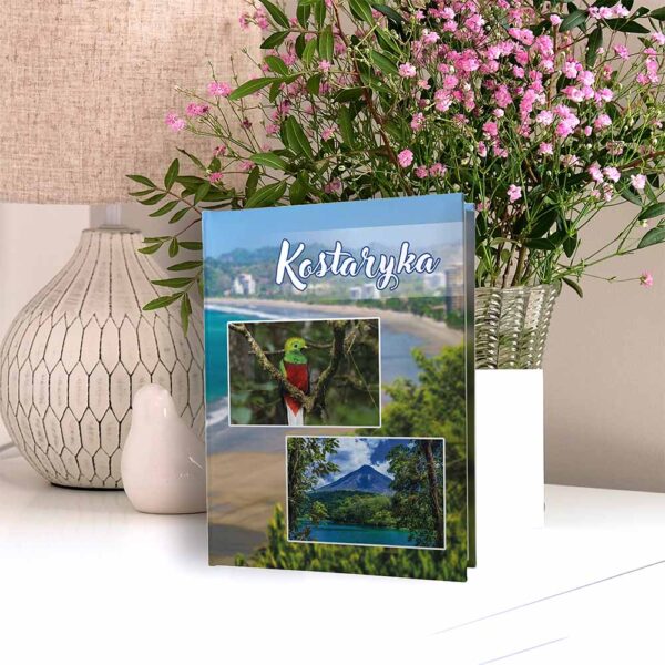 album na zdjęcia kieszeniowy, pamiątka z wakacji, ameryka środkowa, kostaryka