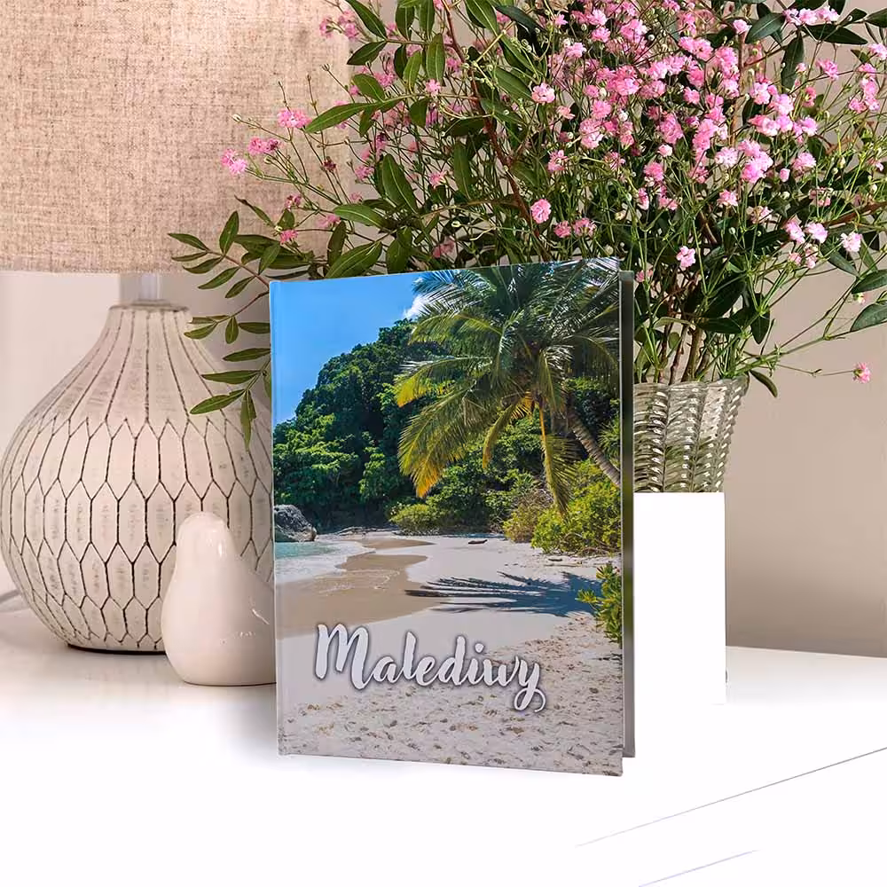 album na zdjęcia kieszeniowy, pamiątka z wakacji, azja, malediwy