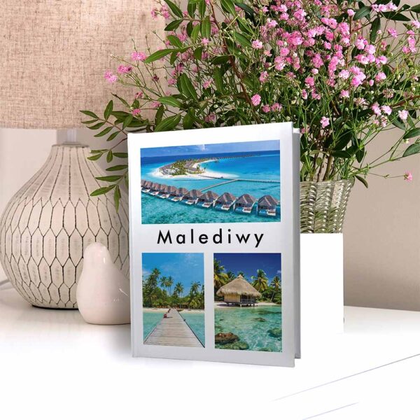 album na zdjęcia kieszeniowy, pamiątka z wakacji, oceanie indyjskim, malediwy,