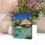 album foto, kieszeniowy, pamiątka z wakacji, azja, malediwy,