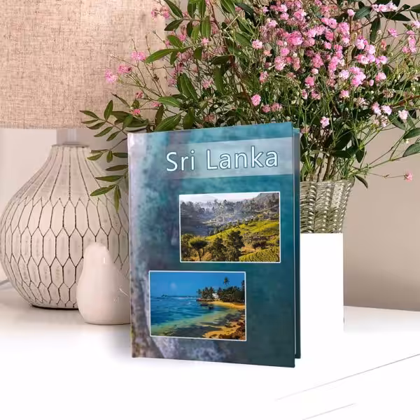 album na zdjęcia kieszeniowy, pamiątka z wakacji, demokratyczno-socjalistyczna republika sri lanki