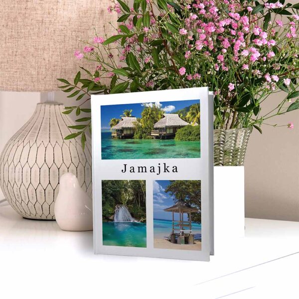 album na zdjęcia kieszeniowy, pamiątka z wakacji, jamajka, kingston, sirgarny beach
