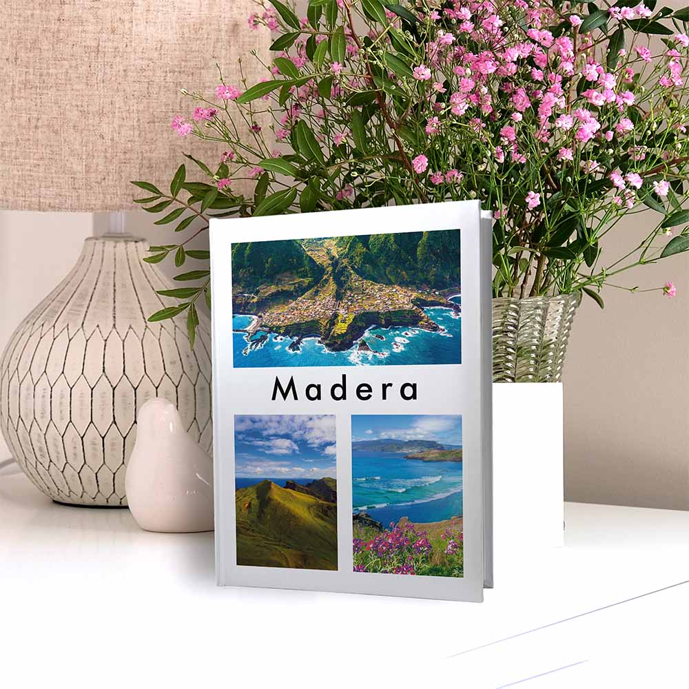 album na zdjęcia kieszeniowy, pamiątka z wakacji, madera