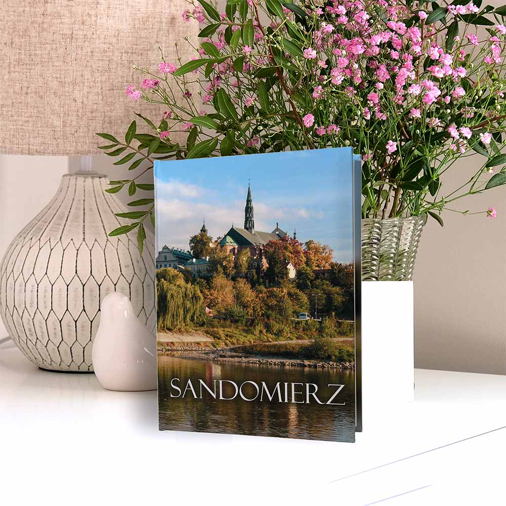 album na zdjęcia kieszeniowy, pamiątka z wakacji, polska, sandomierz, bazylika katedralna narodzenia najświętszej maryi panny w sandomierzu