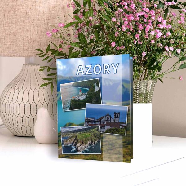 album na zdjęcia kieszeniowy, pamiątka z wakacji, portugalia, azory,