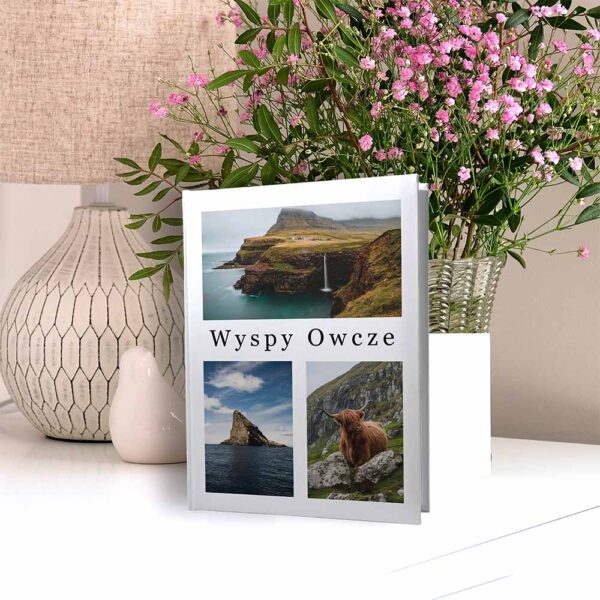 album na zdjęcia kieszeniowy, pamiątka z wakacji, europa, wyspy owcze