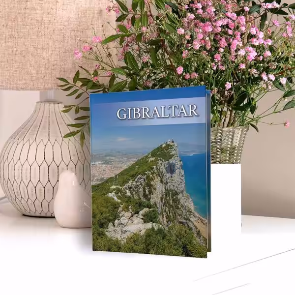 album na zdjęcia kieszeniowy, pamiątka z wakacji, europa, gibraltar, skała gibraltalska