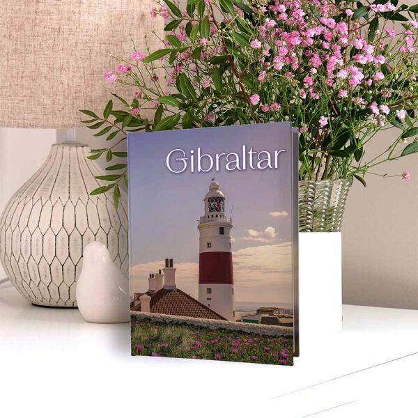 album na zdjęcia kieszeniowy, pamiątka z wakacji, europa, gibraltar, latarnia morska europa point