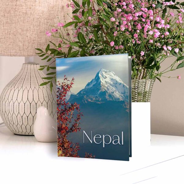 album na zdjęcia kieszeniowy, pamiątka z wakacji, nepal