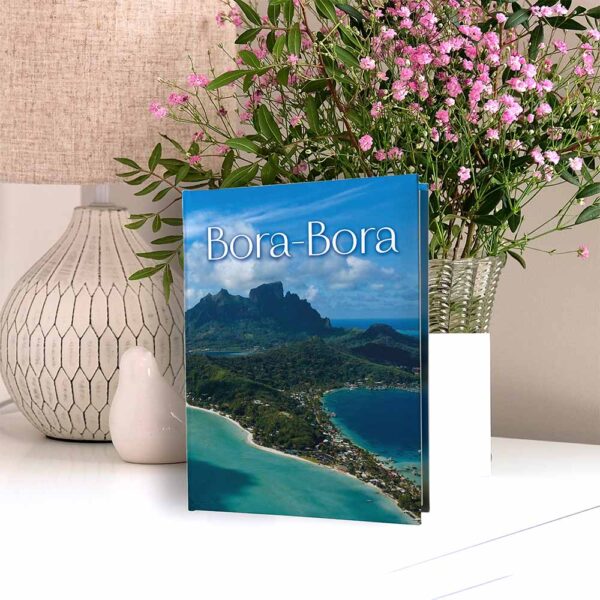 album na zdjęcia kieszeniowy, pamiątka z wakacji, bora-bora, wyspy pod wiatrem