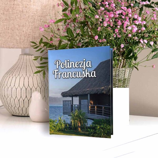 album na zdjęcia kieszeniowy, pamiątka z wakacji, polinezja francuska