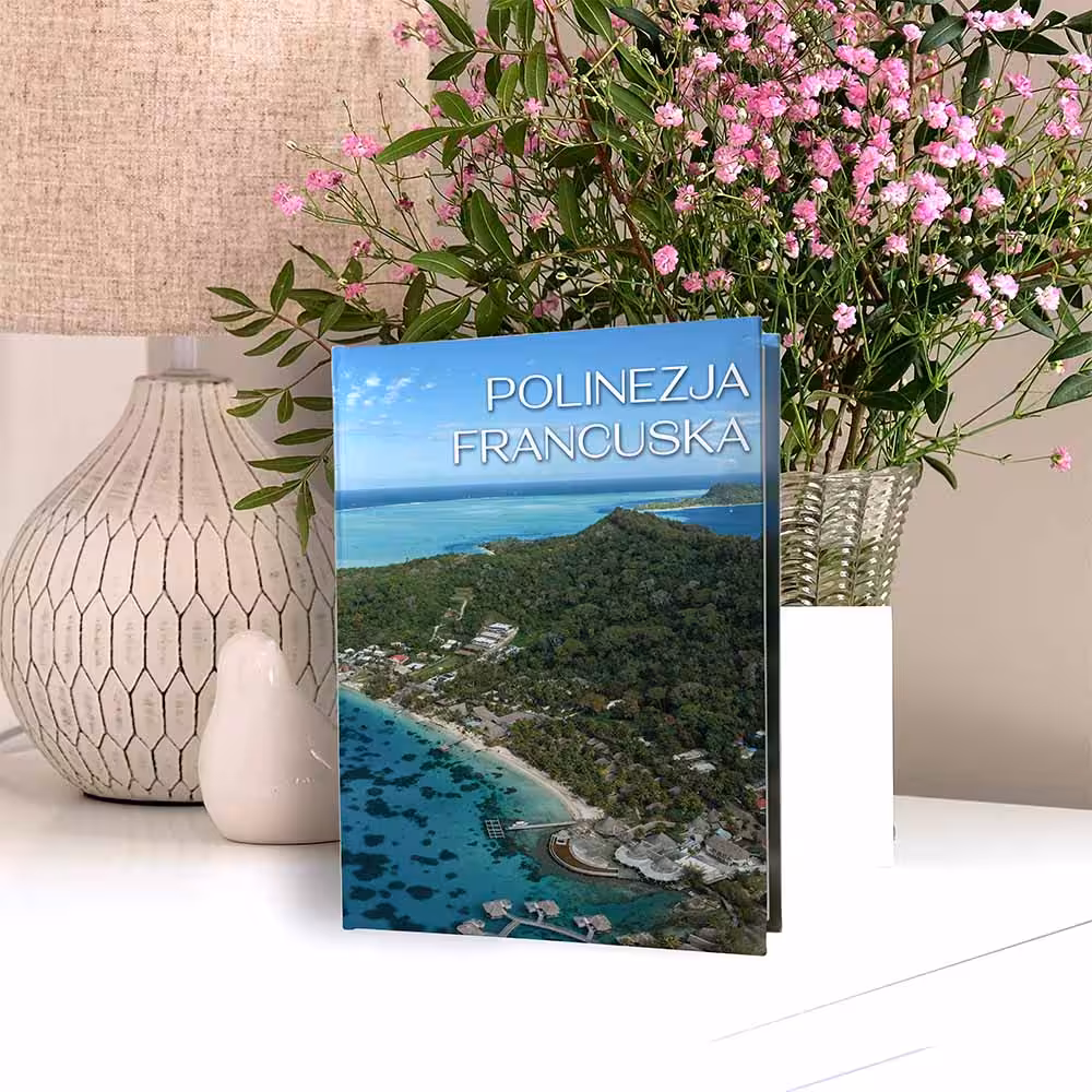 album na zdjęcia kieszeniowy, pamiątka z wakacji, polinezja francuska, papeete