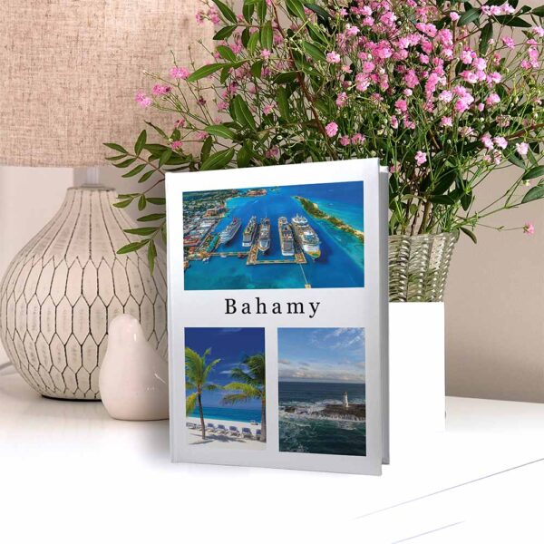 album na zdjęcia kieszeniowy, pamiątka z wakacji, bahamy, nassau
