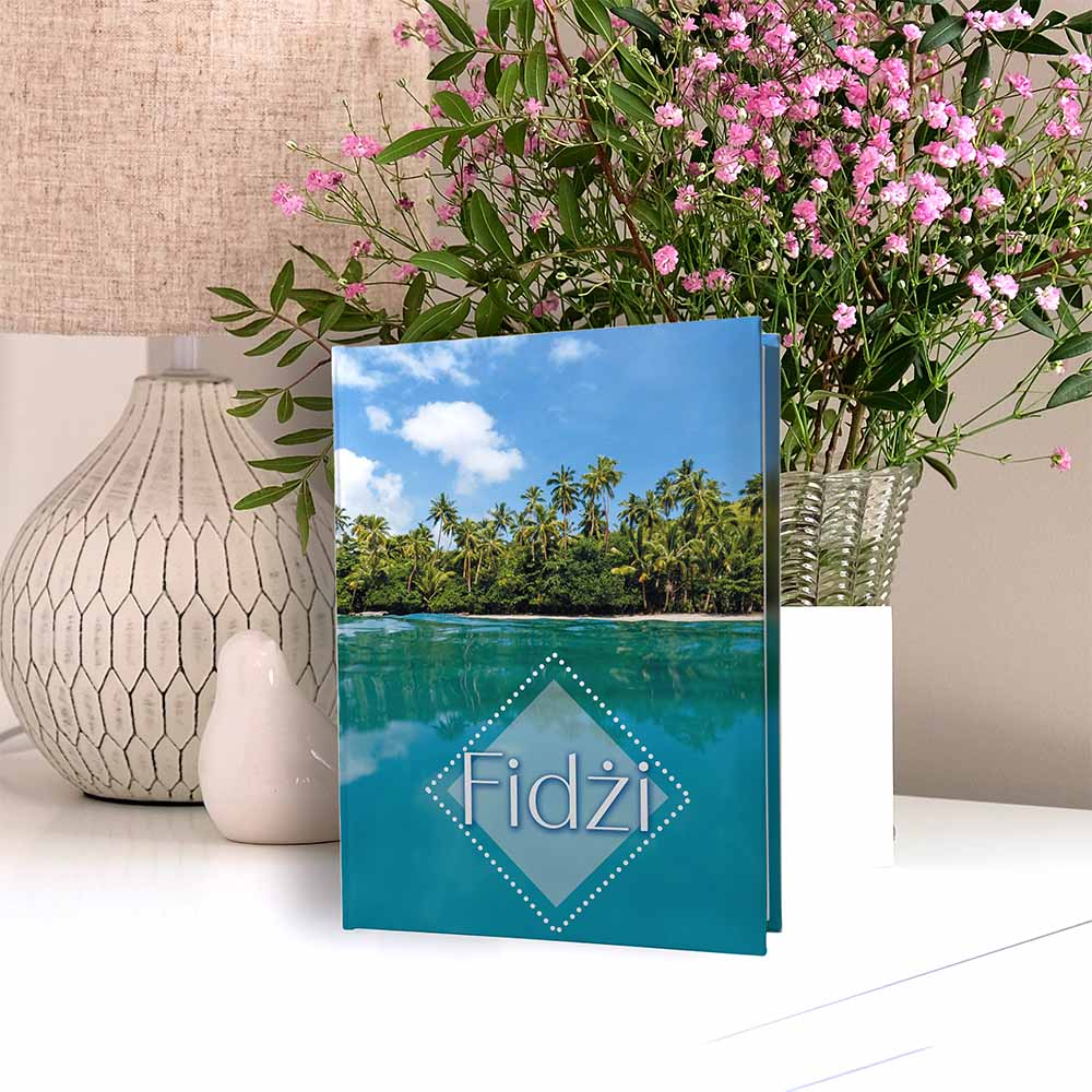 album na zdjęcia kieszeniowy, pamiątka z wakacji, fidżi, suva